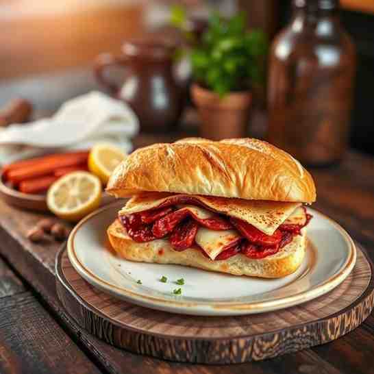 Easy Bocadillo de Chorizo - Spanish Sandwich Recipe